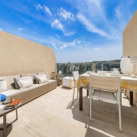 Seafront Duplex Penthouse In St Julians By Mr Homes *