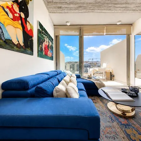 Seafront Duplex Penthouse In St Julians By Mr Homes Saint Julian's