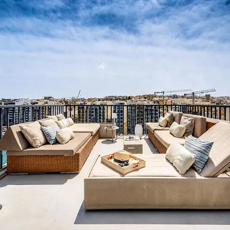 דירה Seafront Duplex Penthouse In St Julians By Mr Homes